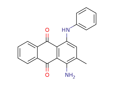 1-amino-4-anilino-2-methyl-anthraquinone