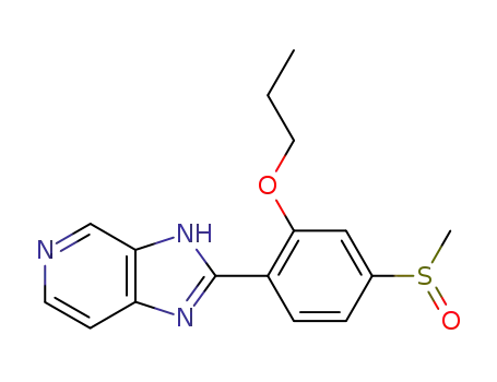 2-[4-(Methanesulfinyl)-2-propoxyphenyl]-3H-imidazo[4,5-c]pyridine