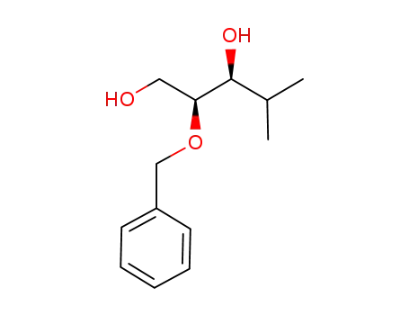 (2S<sup>*</sup>,3S<sup>*</sup>)-4-methyl-2-(phenylmethoxy)-1,3-pentanediol