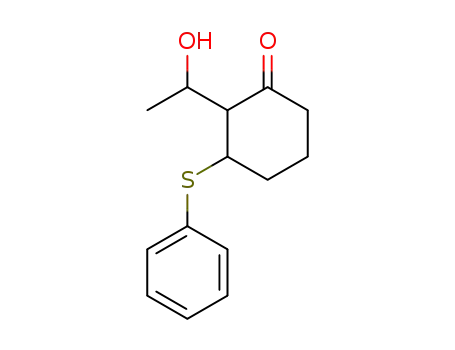 2-(1-Hydroxy-ethyl)-3-phenylsulfanyl-cyclohexanone