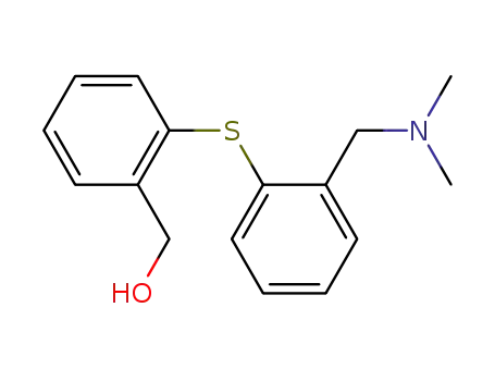 Benzenemethanol, 2-[[2-[(dimethylamino)methyl]phenyl]thio]-