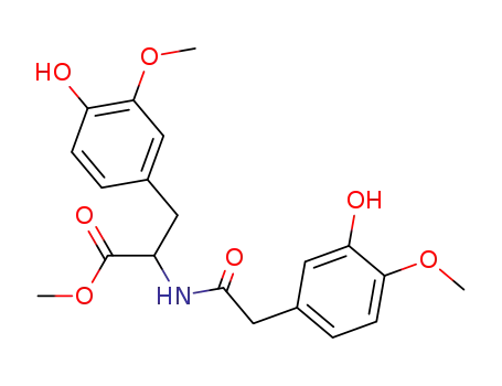 (+/-)-N-<(3-hydroxy-4-methoxyphenyl)acetyl>-3-methoxytyrosine methyl ester