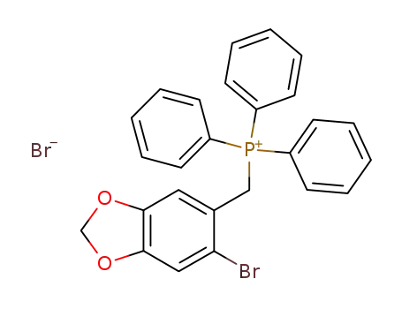 Phosphonium, [(6-bromo-1,3-benzodioxol-5-yl)methyl]triphenyl-,
bromide