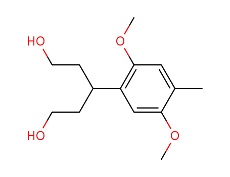 3-(2,5-dimethoxy-4-methylphenyl)pentane-1,5-diol