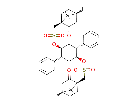 Molecular Structure of 112070-18-5 (the dicamphorsulfonate of (1S,2S,4S,5S)-2,5-diphenylcyclohexane-1,4-diol)