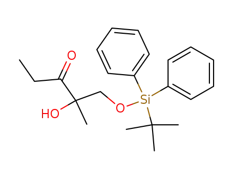 1-<(tert-butyldiphenylsilyl)oxy>-2-hydroxy-2-methyl-3-pentanone