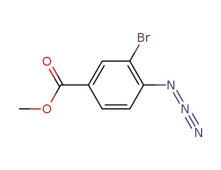 Benzoic acid, 4-azido-3-bromo-, methyl ester