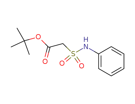 Phenylsulfamoyl-acetic acid tert-butyl ester