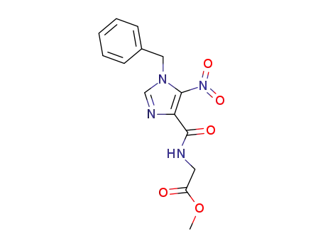 1-benzyl-4-(N-methoxycarbonylmethyl)carbamoyl-5-nitroimidazole