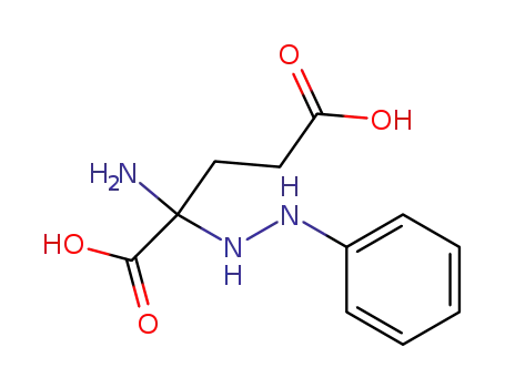 N-Phenyl-N'-(1-amino-1,3-dicarboxypropyl)hydrazine