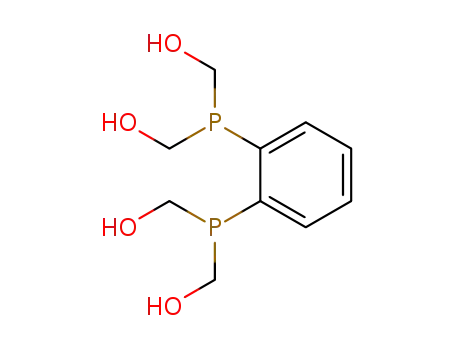 Molecular Structure of 174474-23-8 (Methanol, (1,2-phenylenediphosphinidyne)tetrakis-)