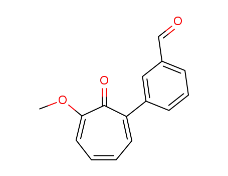 3-(6-Methoxy-7-oxo-cyclohepta-1,3,5-trienyl)-benzaldehyde