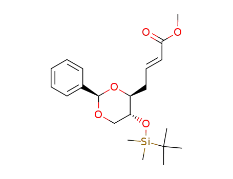 (E)-4-[(2R,4S,5R)-5-(tert-Butyl-dimethyl-silanyloxy)-2-phenyl-[1,3]dioxan-4-yl]-but-2-enoic acid methyl ester
