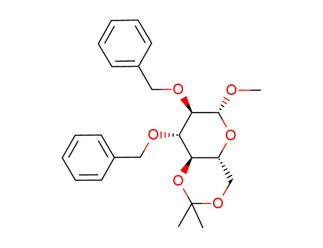 methyl 2,3-di-O-benzyl-4,6-di-O-isopropylidene-β-D-glucopyranoside