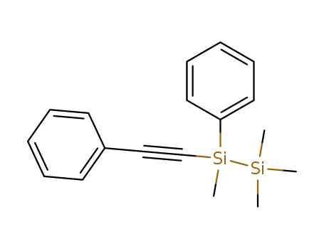 Disilane, 1,1,1,2-tetramethyl-2-phenyl-2-(phenylethynyl)-