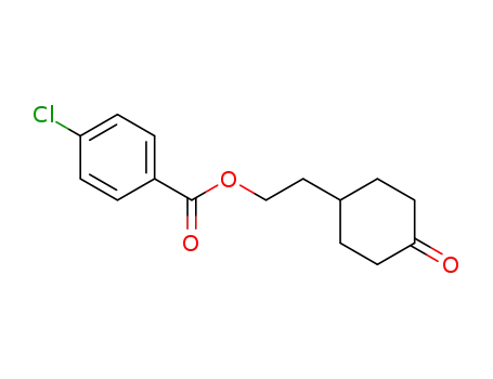 2-(4-oxocyclohexyl)ethyl 4-chlorobenzoate