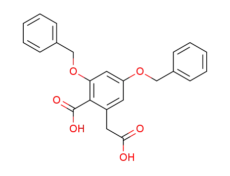 2,4-bis-benzyloxy-6-carboxymethylbenzoic acid methyl ester