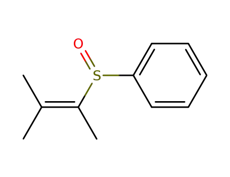Molecular Structure of 17414-14-1 (Benzene, [(1,2-dimethyl-1-propenyl)sulfinyl]-)