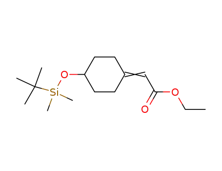 ethyl (4-((tert-butyldimethylsilyl)oxy)cyclohexylidene)acetate