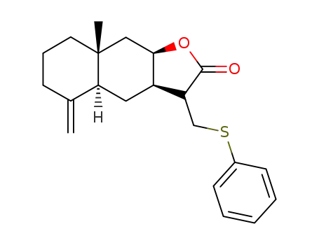 13-(phenylthio)isoalantolactone