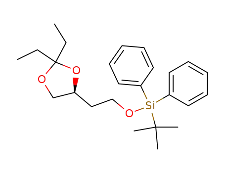 Silane,
[2-(2,2-diethyl-1,3-dioxolan-4-yl)ethoxy](1,1-dimethylethyl)diphenyl-, (S)-