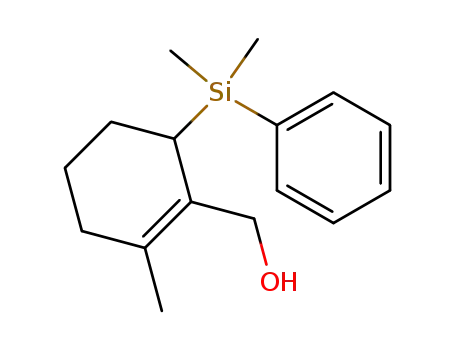 6-(dimethylphenylsilyl)-2-methyl-1-cyclohexenemethanol