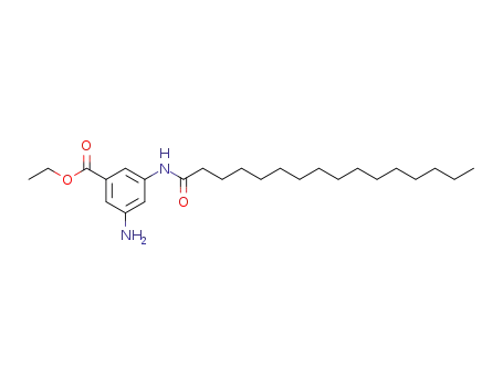 3-amino-5-(N-hexadecanoylamino)benzoic acid ethyl ester