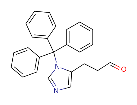 3-(1-Trityl-1H-imidazol-5-yl)propanal