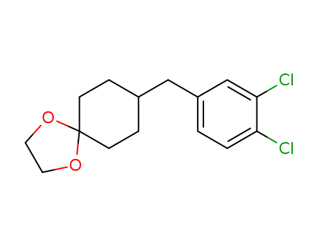 1,4-Dioxaspiro[4.5]decane, 8-[(3,4-dichlorophenyl)methyl]-