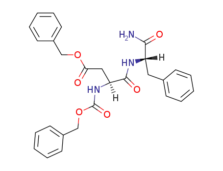 Molecular Structure of 5241-68-9 (Z-Asp(OBzl)-Phe-NH<sub>2</sub>)