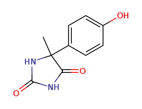 5-(4-hydroxy-phenyl)-5-methyl-imidazolidine-2,4-dione