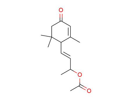 2-Cyclohexen-1-one, 4-[(1E)-3-(acetyloxy)-1-butenyl]-3,5,5-trimethyl-