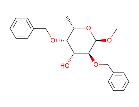 Methyl 2,4-di-O-benzyl-6-deoxy-α-L-galactopyranoside