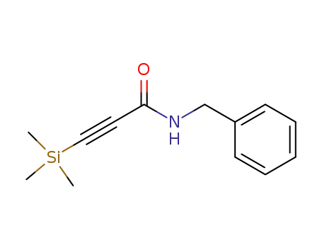 2-Propynamide, N-(phenylmethyl)-3-(trimethylsilyl)-