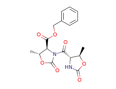 (4S,5R)-5-Methyl-3-((4S,5R)-5-methyl-2-oxo-oxazolidine-4-carbonyl)-2-oxo-oxazolidine-4-carboxylic acid benzyl ester