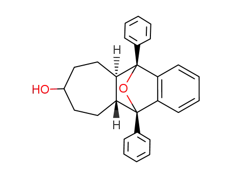 (8R)- and (8S-)(5α,5aα,10aβ,11α)-5,11-epoxy-5a,6,7,8,9,10,10a,11-octahydro-5,11-diphenyl-5H-cyclohepta<b>naphthalen-8-ol