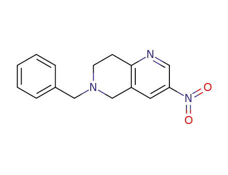 6-Benzyl-3-nitro-5,6,7,8-tetrahydro-1,6-naphthyridine