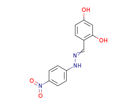 Benzaldehyde, 2,4-dihydroxy-, (4-nitrophenyl)hydrazone