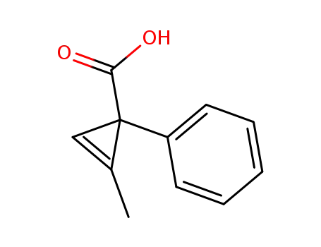 2-methyl-1-phenyl-2-cyclopropene-1-carboxylic acid