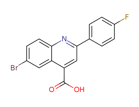 6-bromo-2-(4-fluorophenyl)quinoline-4-carboxylic acid
