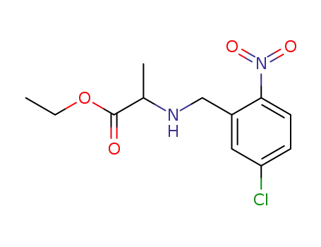ethyl N-<(5-chloro-2-nitrophenyl)methyl>alanine