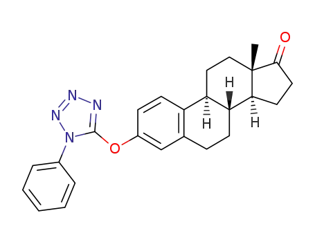 <(1-phenyl-1H-tetrazol-5-yl)oxy>estra-1,3,5(10)-trien-17-one