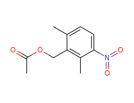 Benzenemethanol, 2,6-dimethyl-3-nitro-, acetate (ester)