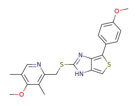 1H-Thieno[3,4-d]imidazole,
2-[[(4-methoxy-3,5-dimethyl-2-pyridinyl)methyl]thio]-4-(4-methoxyphenyl)
-