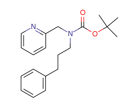 Carbamic acid, (3-phenylpropyl)(2-pyridinylmethyl)-, 1,1-dimethylethyl
ester