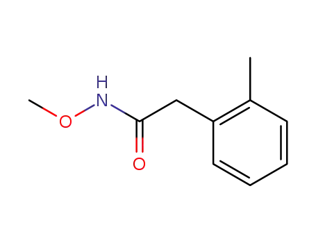Molecular Structure of 121989-43-3 (N-Methoxy-2-o-tolyl-acetamide)