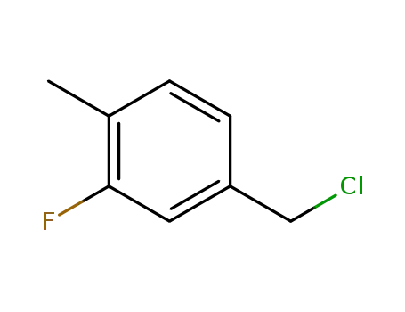 Molecular Structure of 147542-00-5 (3-Fluoro-4-methylbenzyl chloride)