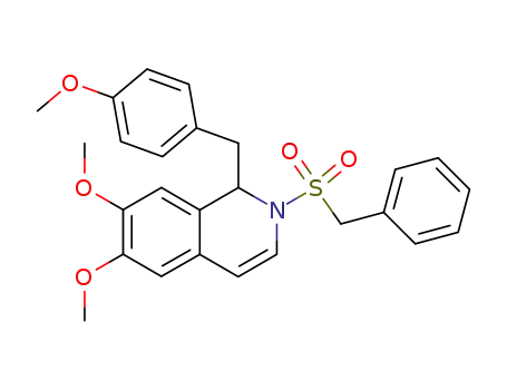 6,7-Dimethoxy-1-(4-methoxy-benzyl)-2-phenylmethanesulfonyl-1,2-dihydro-isoquinoline