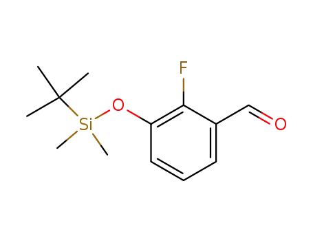 3-{[Tert-butyl(dimethyl)silyl]oxy}-2-fluorobenzaldehyde
