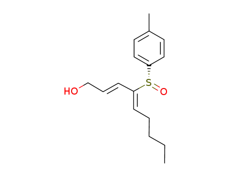 (2E,4Z)-4-((S)-Toluene-4-sulfinyl)-nona-2,4-dien-1-ol